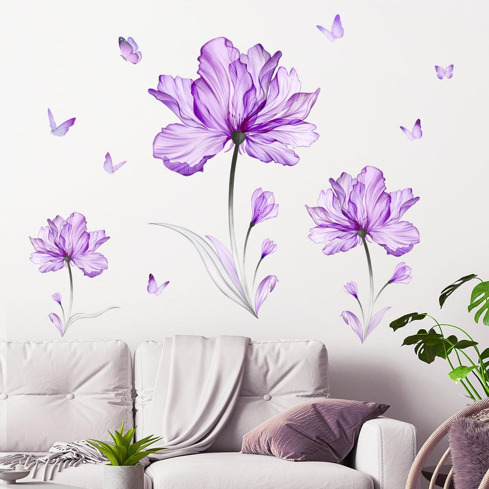 Accddio wall sticker sheet, 30x90cm, creates a bold backdrop for rooms.