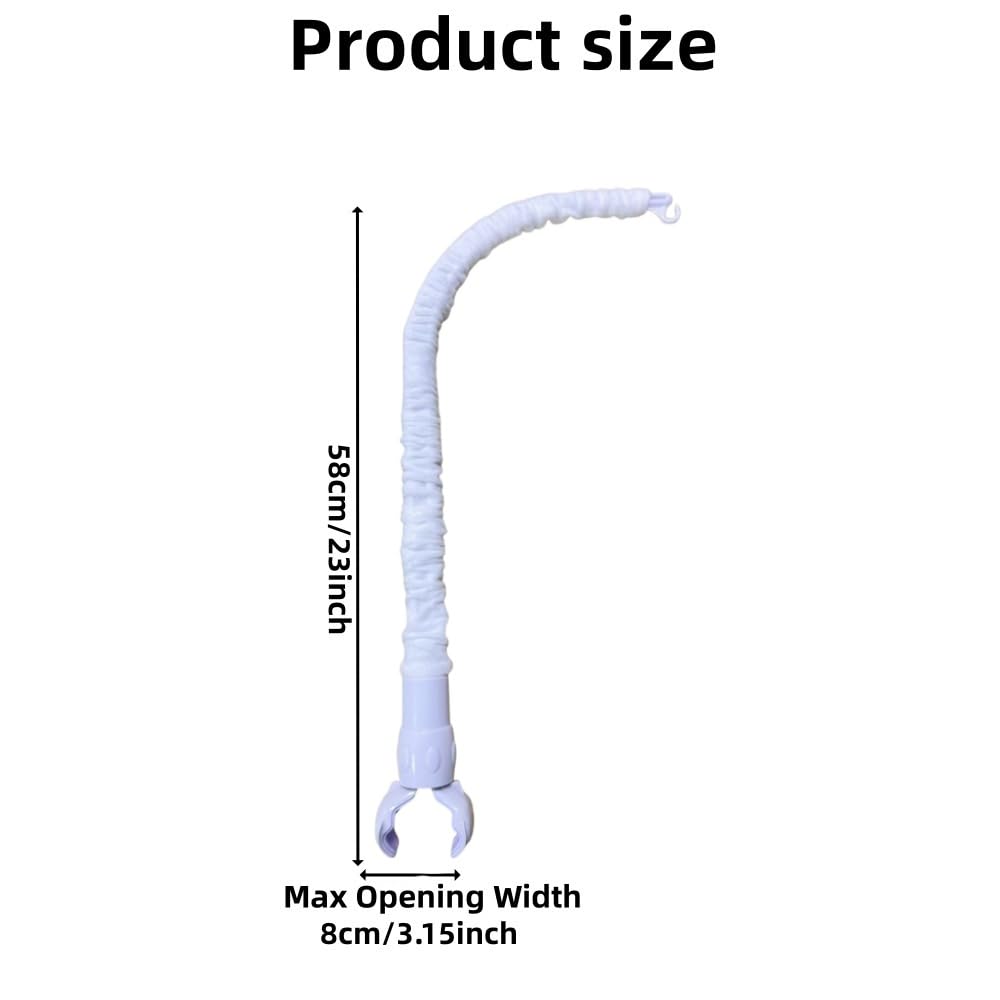 Accfore crib mobile angle-adjustment demonstrates 30-degree tilt for comfortable positioning.