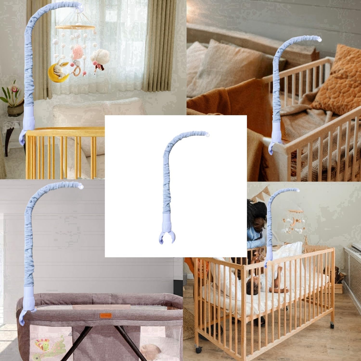 Accfore fabric-cover 39in guards surfaces and adds soft touch for baby.
