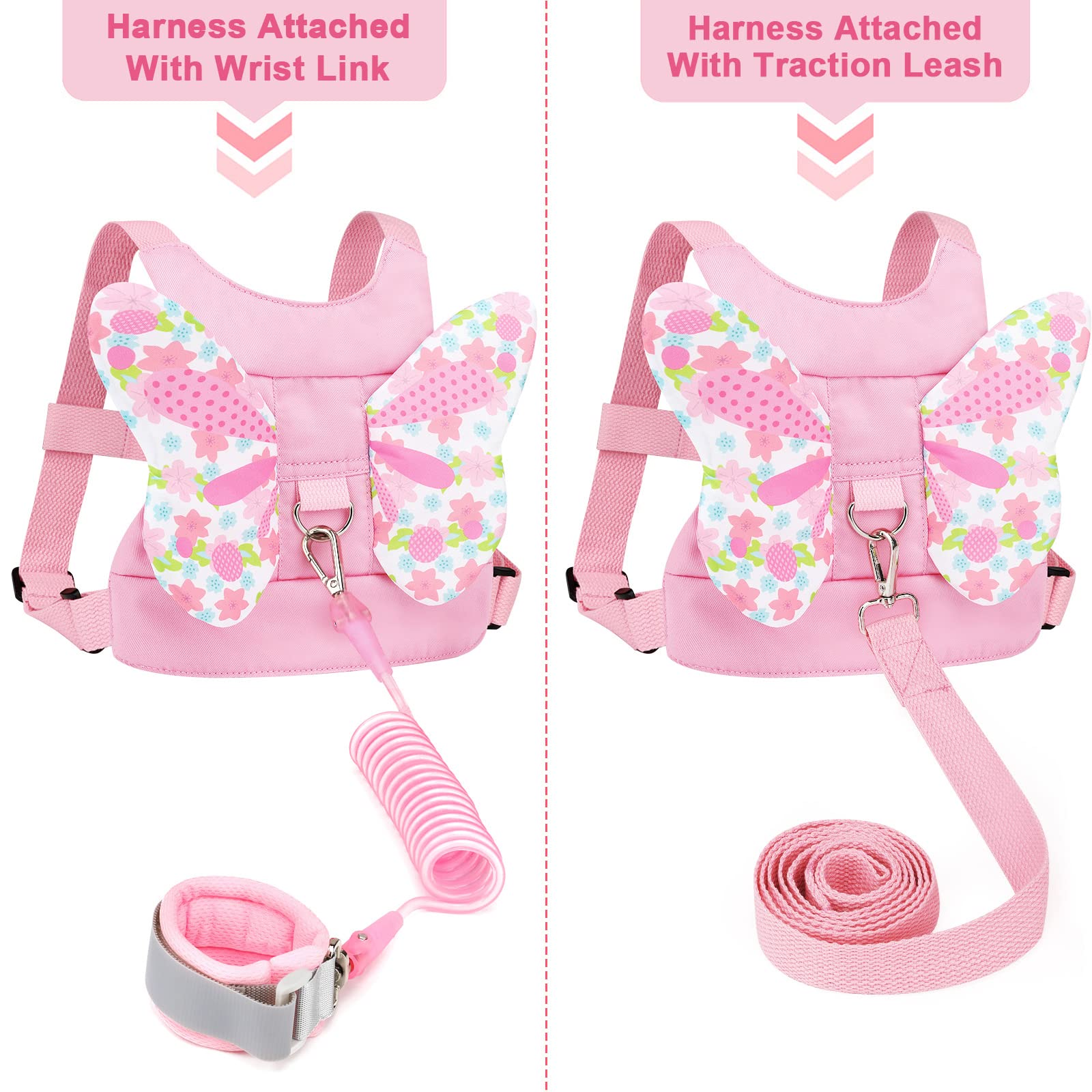 Accmor 360-degree swivel connector allows natural movement for children.