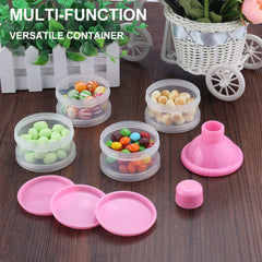 Accmor 4-layer premeasured milk powder compartment organized for quick prep.