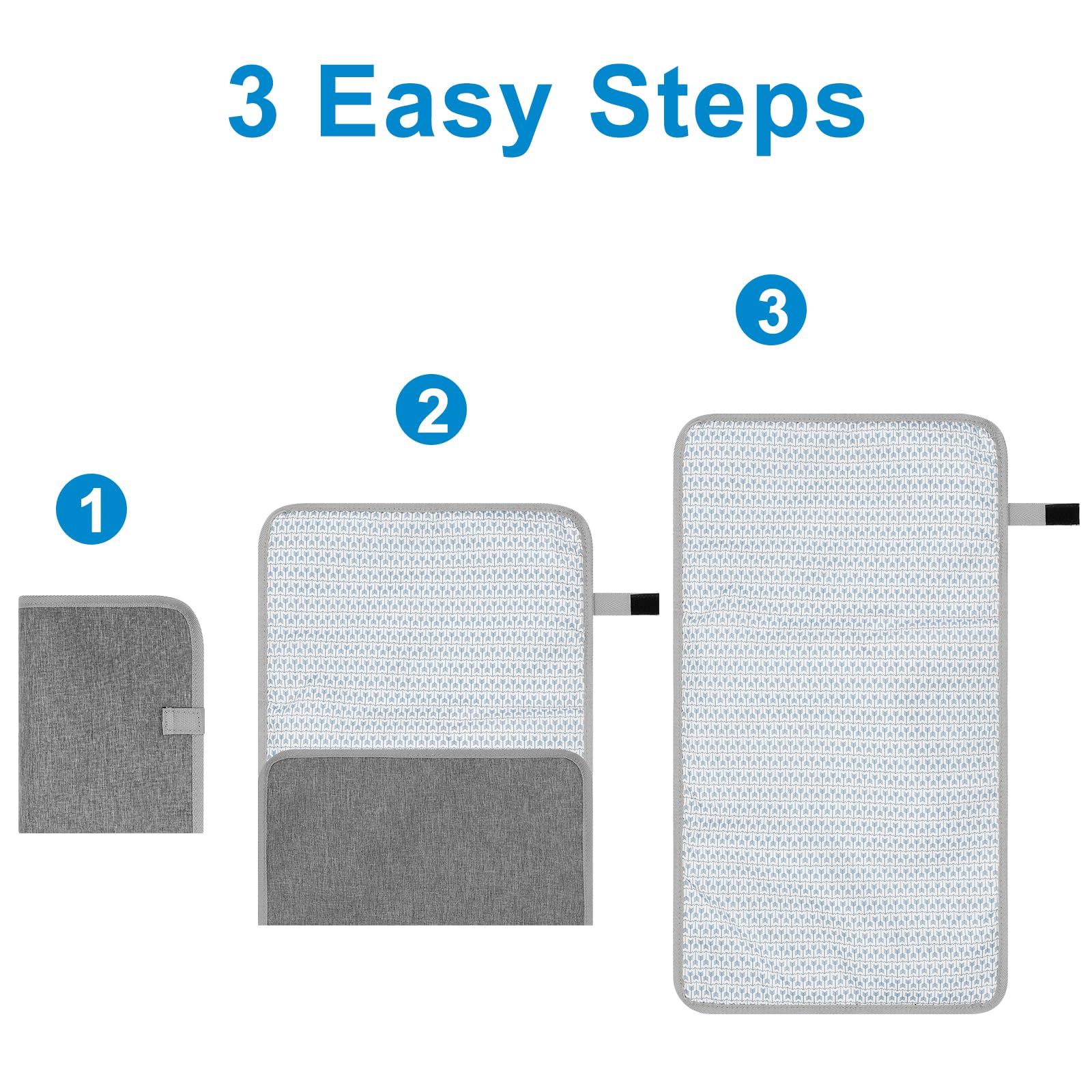 Accmor 600D PU exterior with PEVA interior for durable, protective use.