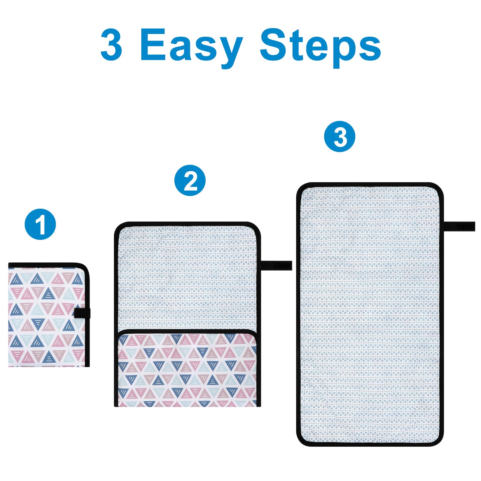 Accmor 600D PU exterior resists wear during travels.