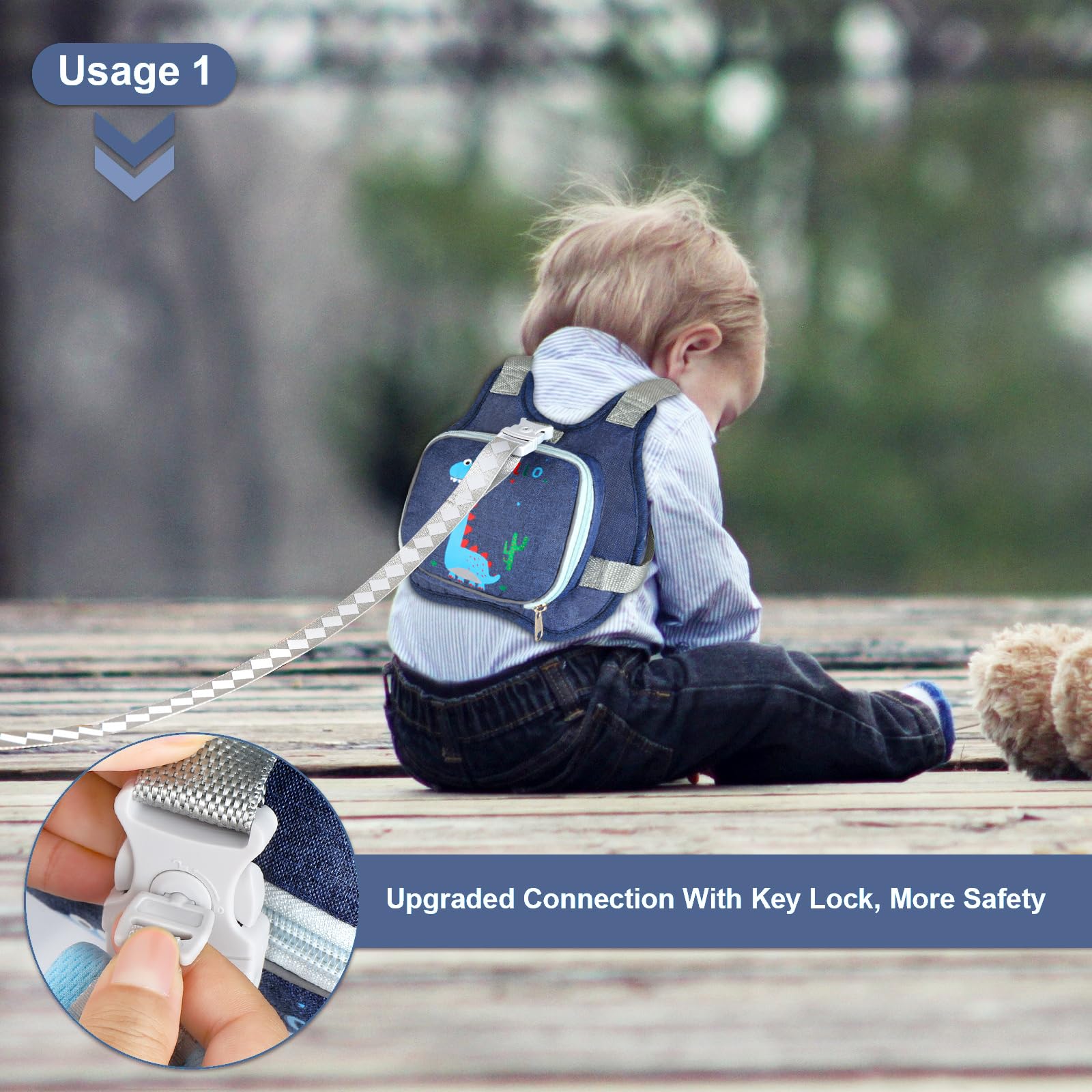 Accmor adjustable one-size-fits-1-4-years offers a snug, customizable fit.