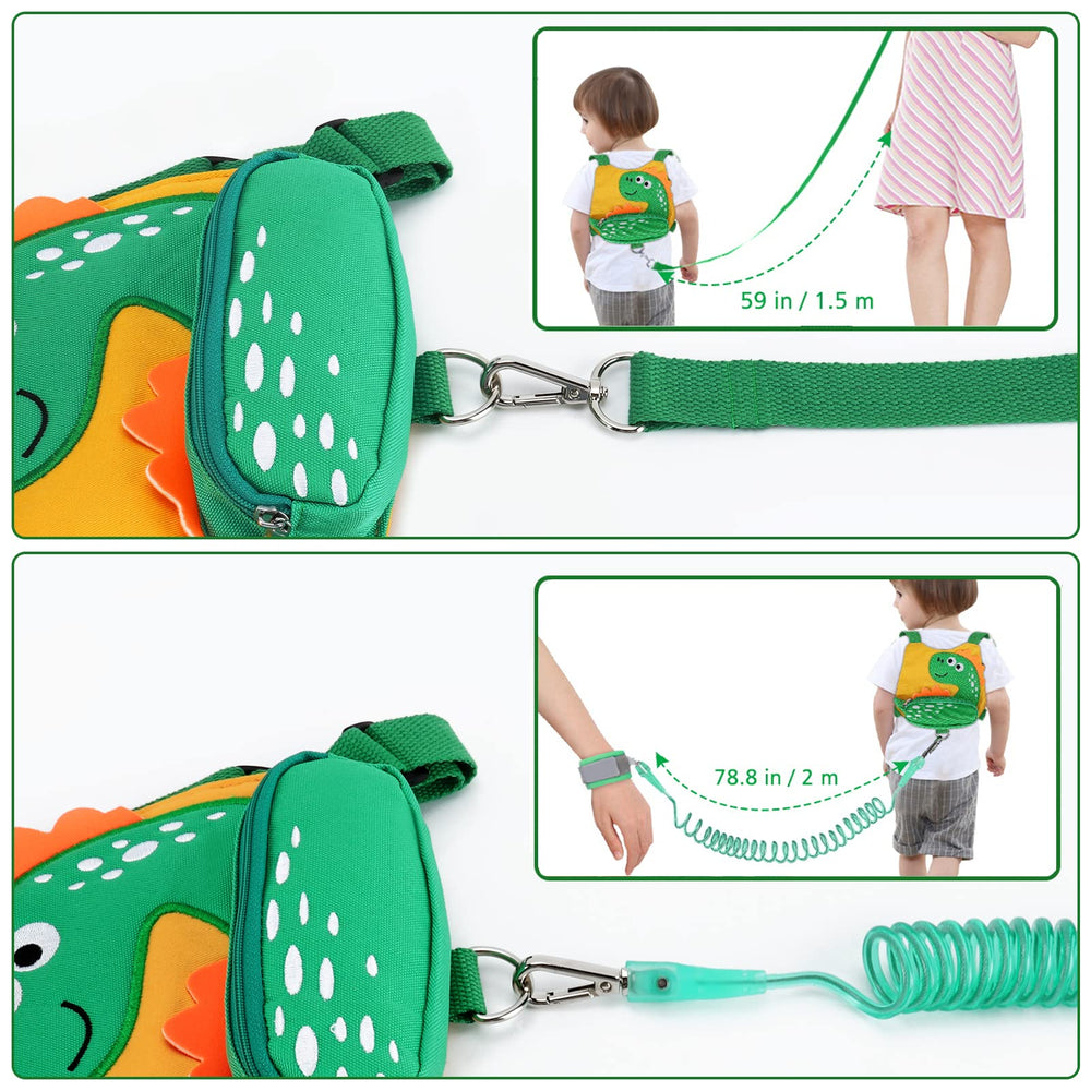 Accmor adjustable shoulder strap yellow illustrates customizable fit for growing kids.