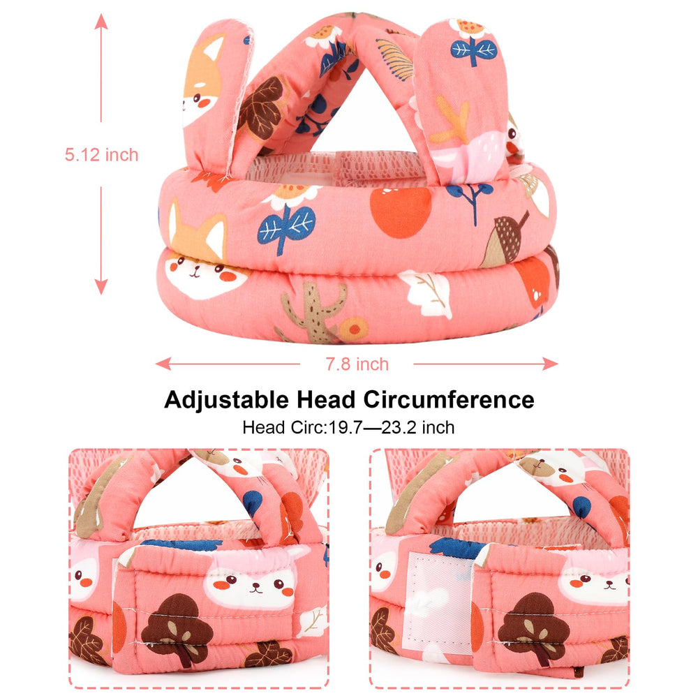Accmor adjustable strap fits 15-21 inches for growing toddlers.