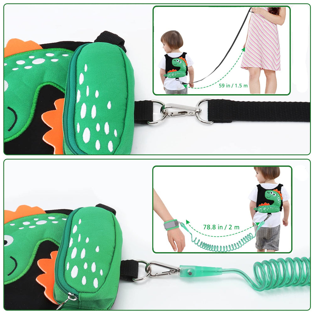 Accmor adjustable straps fit kids aged 1 to 5.