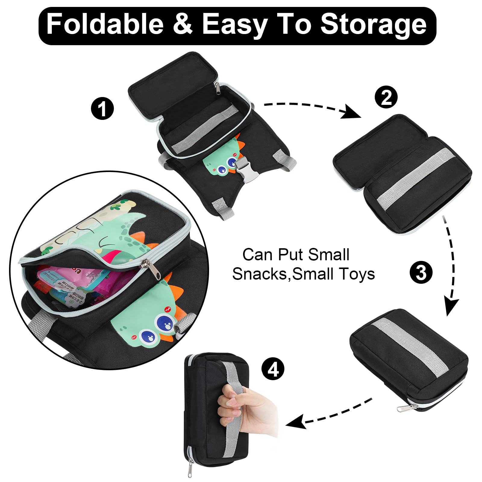 Accmor anti-lost wrist link lock provides secure, parent-key access to prevent self-unlocking.