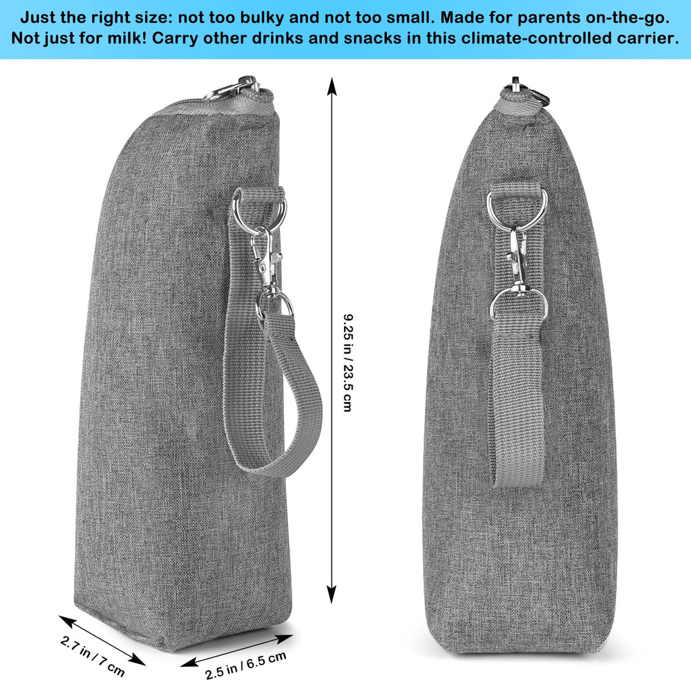 Accmor portable cooler bag ideal for travel and nursing moms.