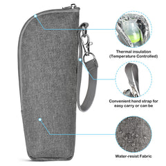 Accmor bag size 8x7x22cm fits most bottles securely.