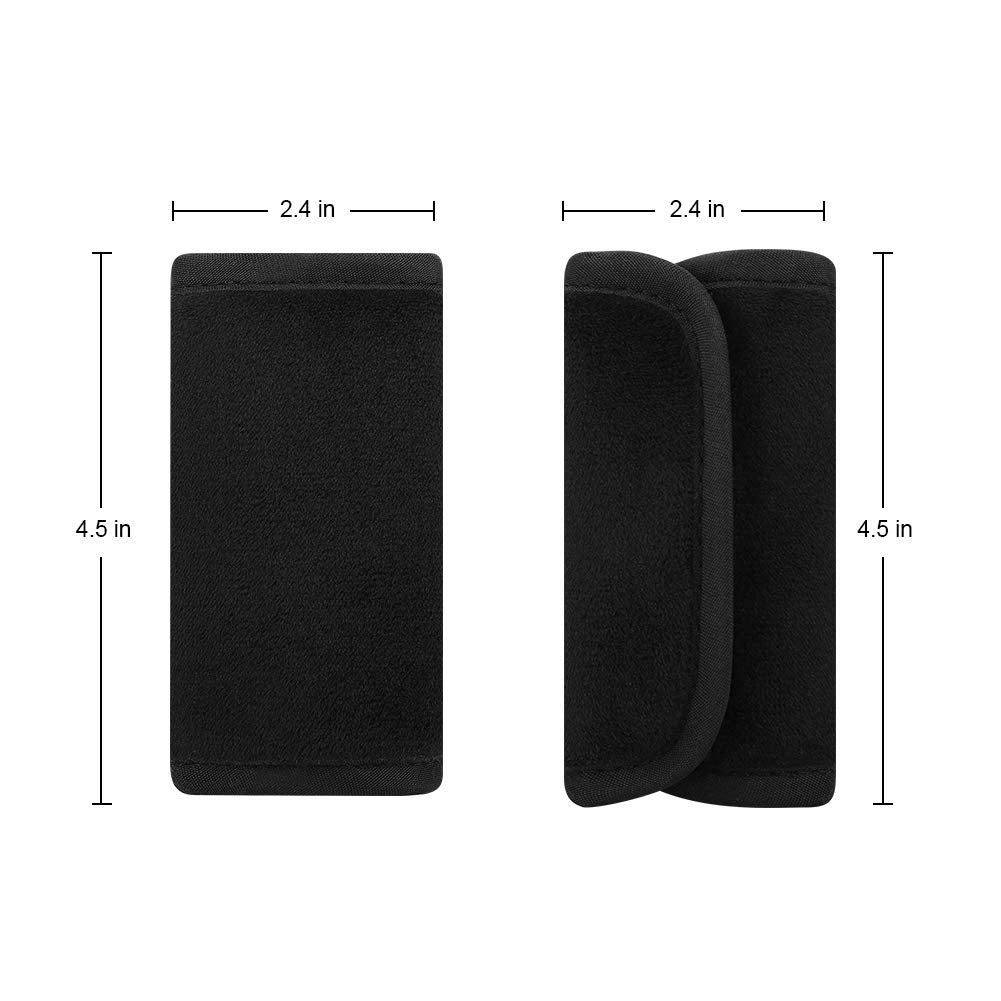 Accmor baby car seat strap pad in use reduces friction on shoulders