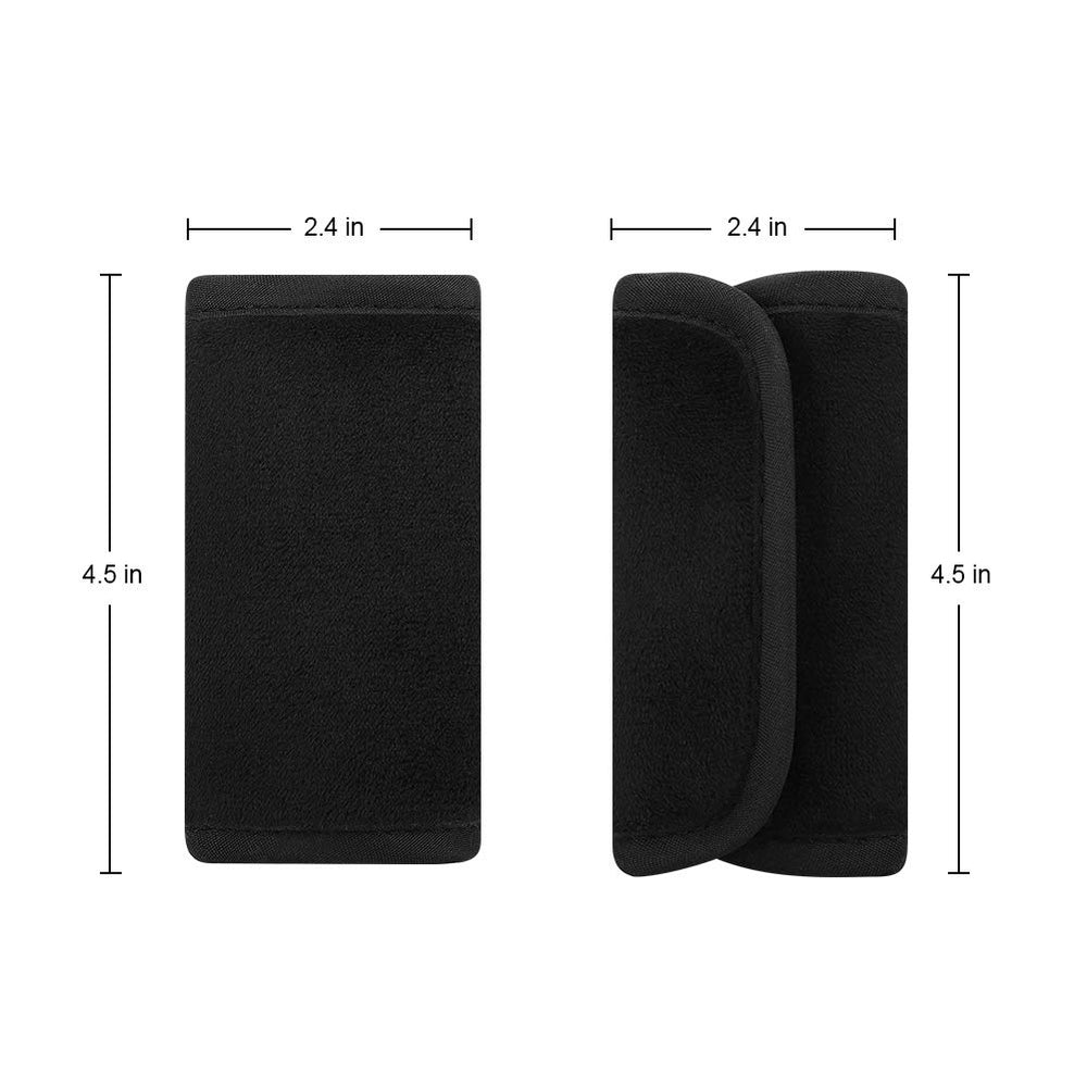 Accmor baby car seat strap pad in use reduces friction on shoulders