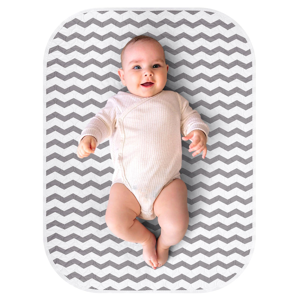 Accmor baby diaper changing pad 27x20 flatlay highlights portable changing space for on-the-go families.