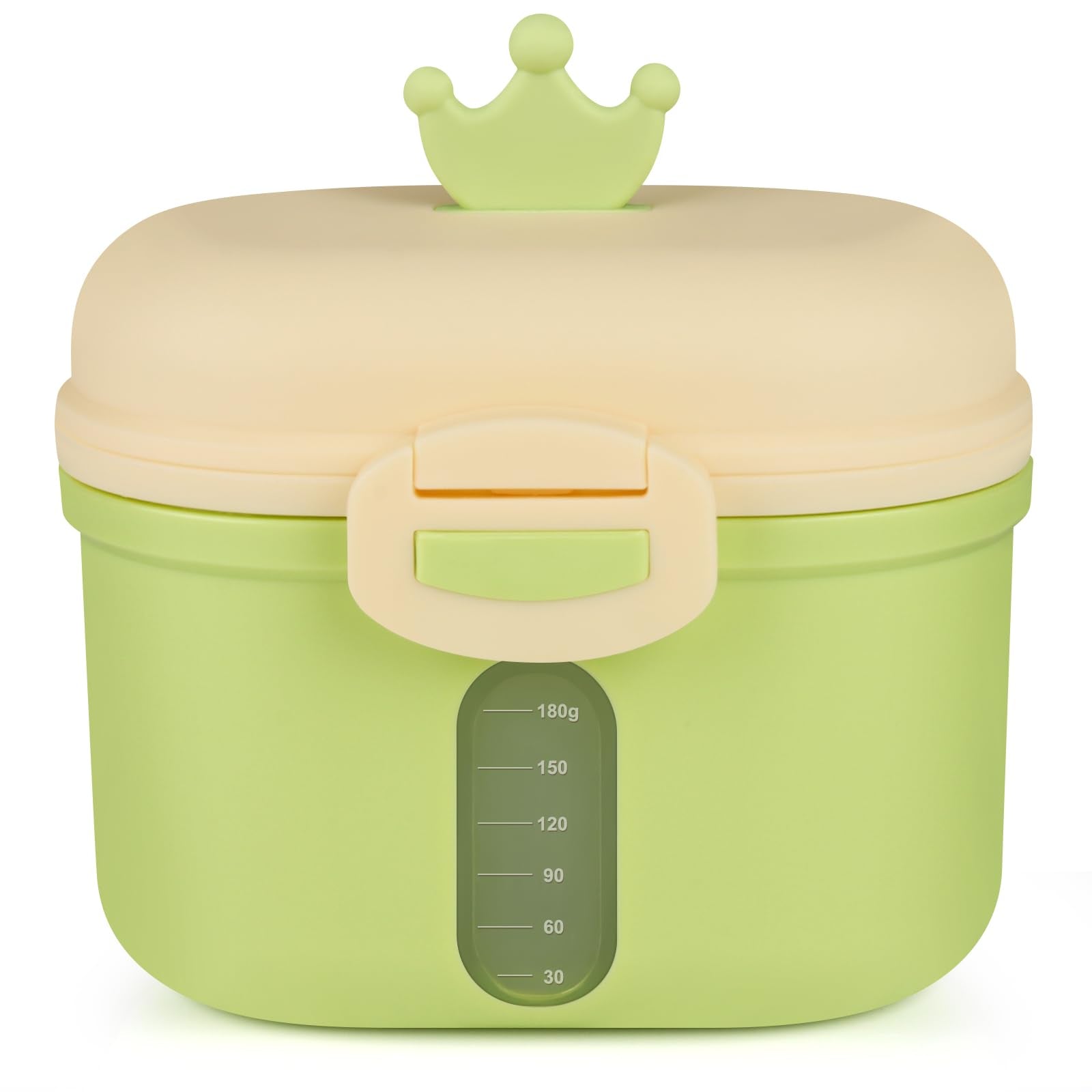 Accmor baby formula dispenser with closed lid keeps formula fresh during travel