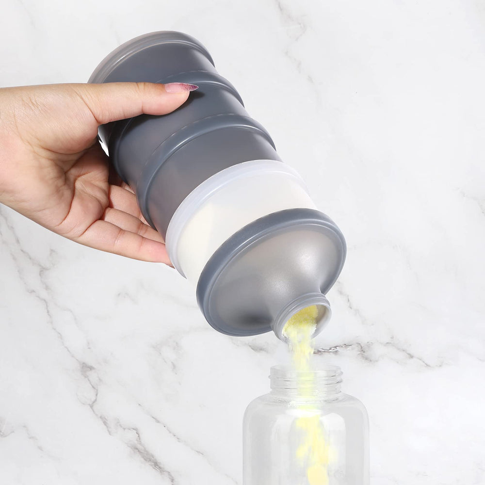 Accmor Baby Formula Dispenser doubles as snack cups for on-the-go foods