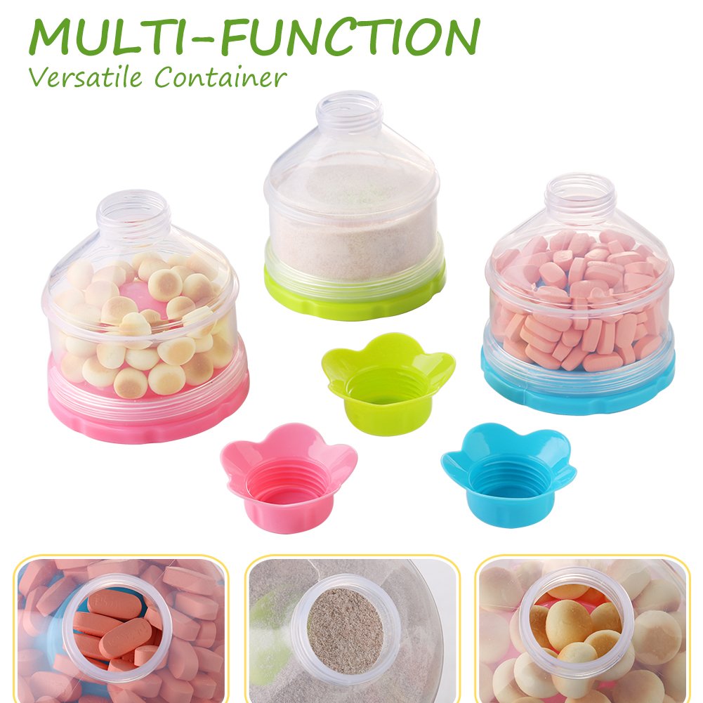 Accmor on-the-go design fits in buggy bag for easy feeding anywhere.