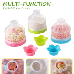 Accmor on-the-go design fits in buggy bag for easy feeding anywhere.