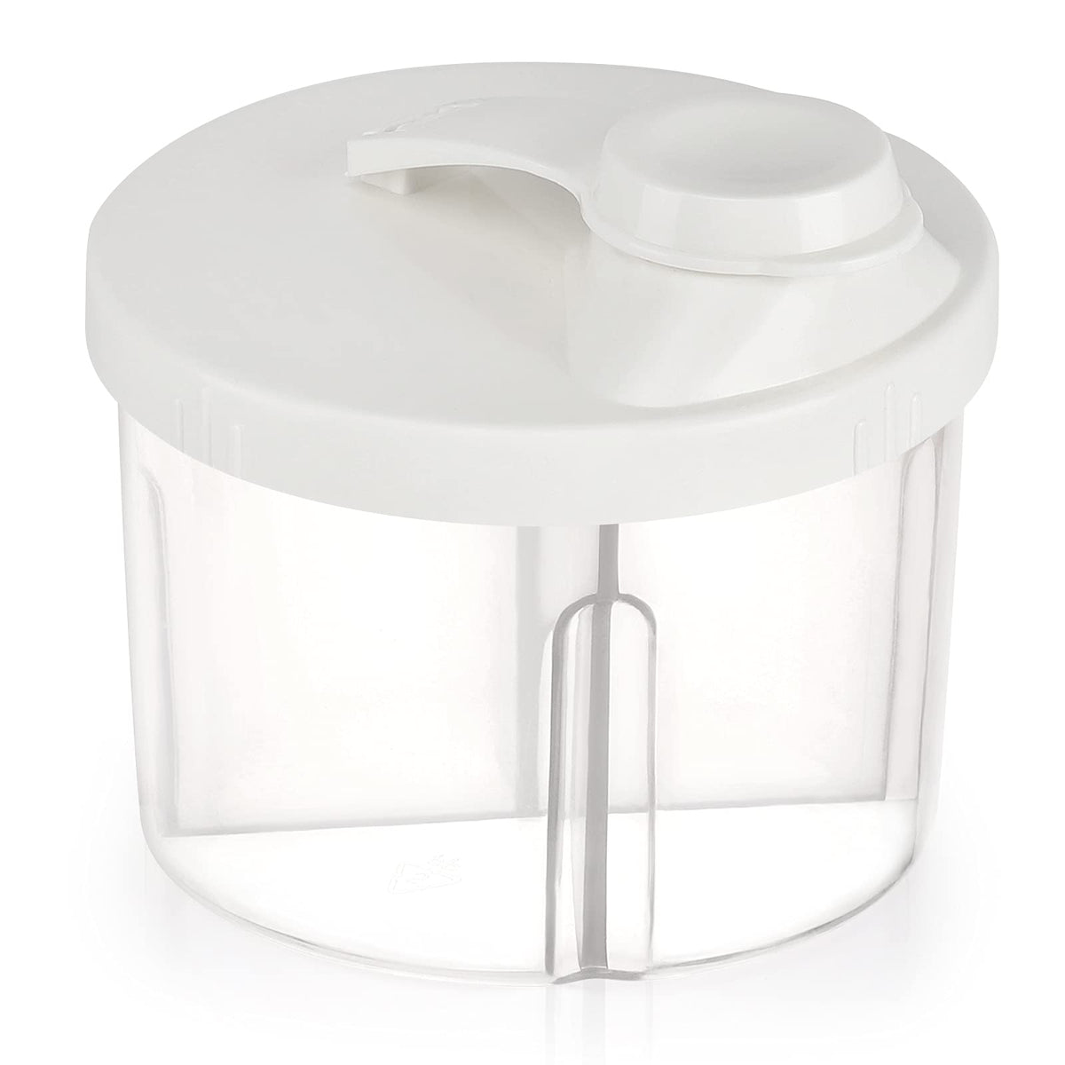 Accmor baby formula dispenser showcases four-compartment design for travel meals.