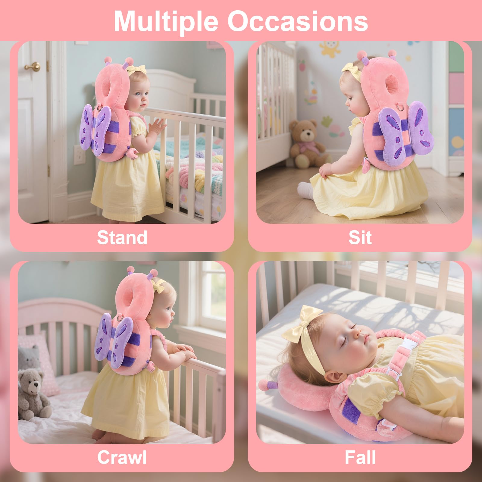 Accmor soft exterior and cotton interior deliver skin-friendly, comfy cushioning.