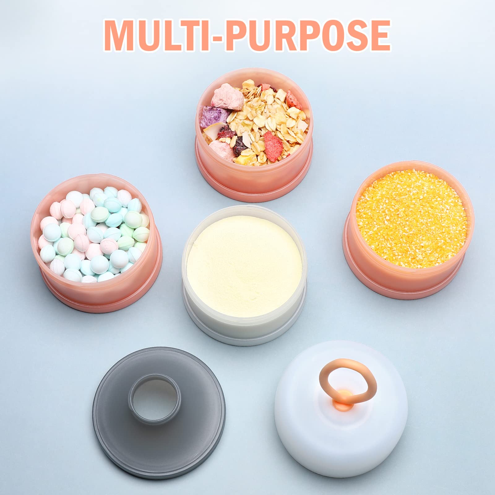 Accmor BPA-free material ensures safe storage of milk powder