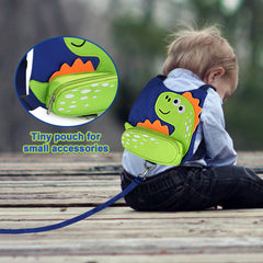 Accmor back mesh panel offers airy all-day wear for toddlers.