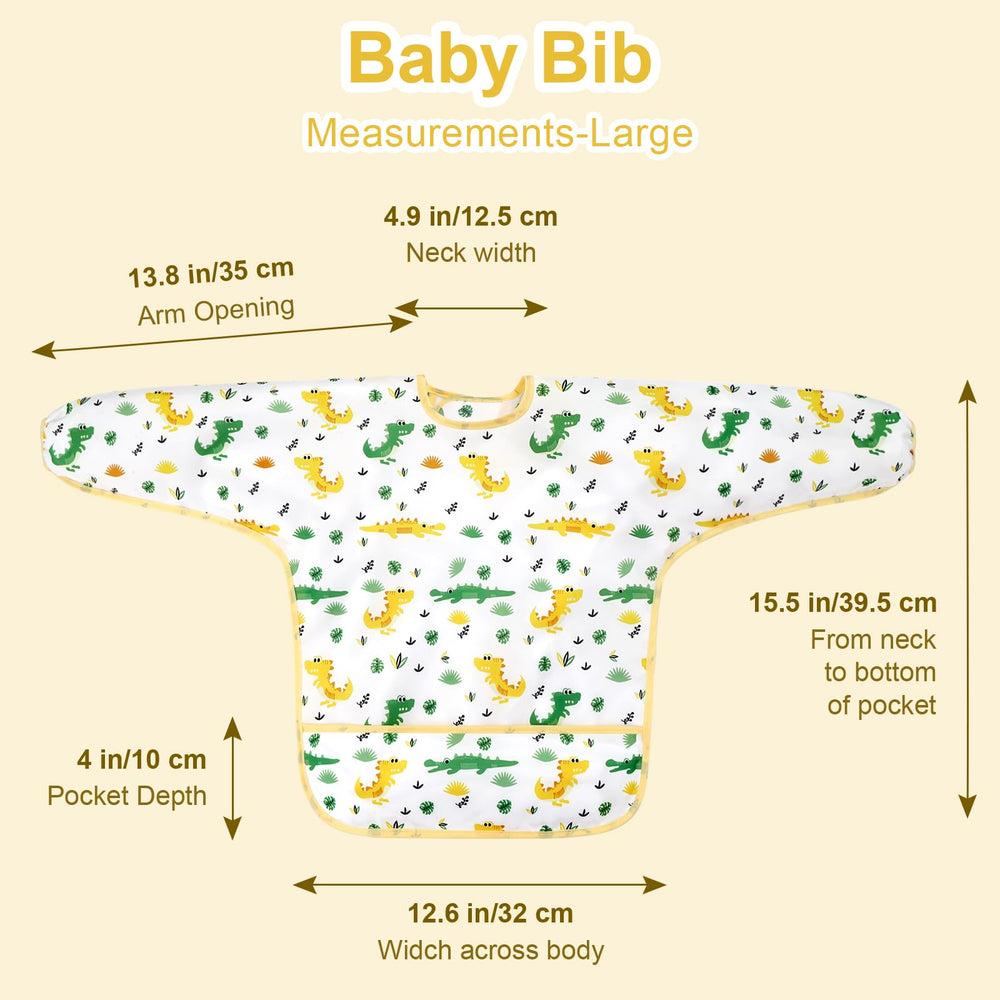 Accmor waterproof fabric keeps outfits clean during mealtime adventures.