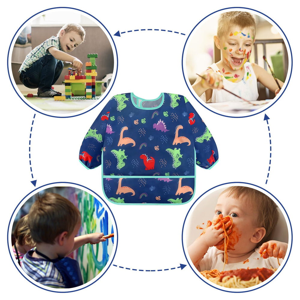 Accmor bibs lightweight and easy to clean after meals