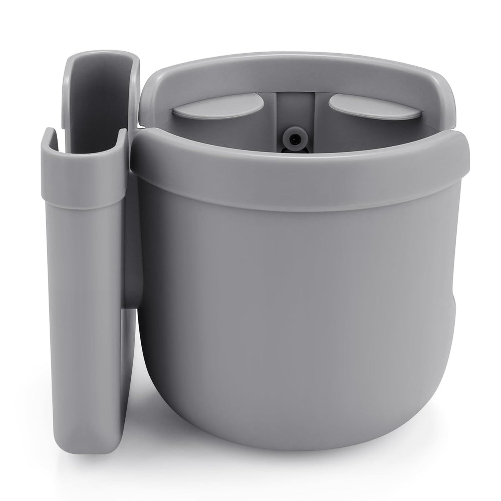 Accmor bottle secure with silicone petals to prevent spills on bumpy rides.