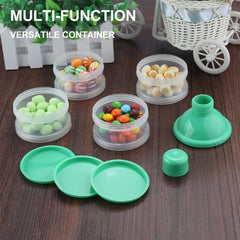 Accmor BPA-free food-grade PP material ensures safe storage for feeding on trips.