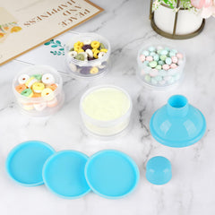 Accmor BPA-free food-grade PP container emphasizes safe material for baby snacks.