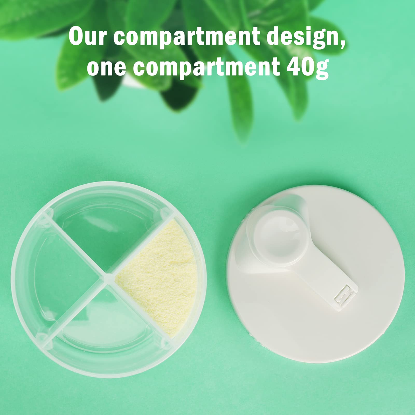 Accmor BPA-free PP material ensures safe, toxin-free use.