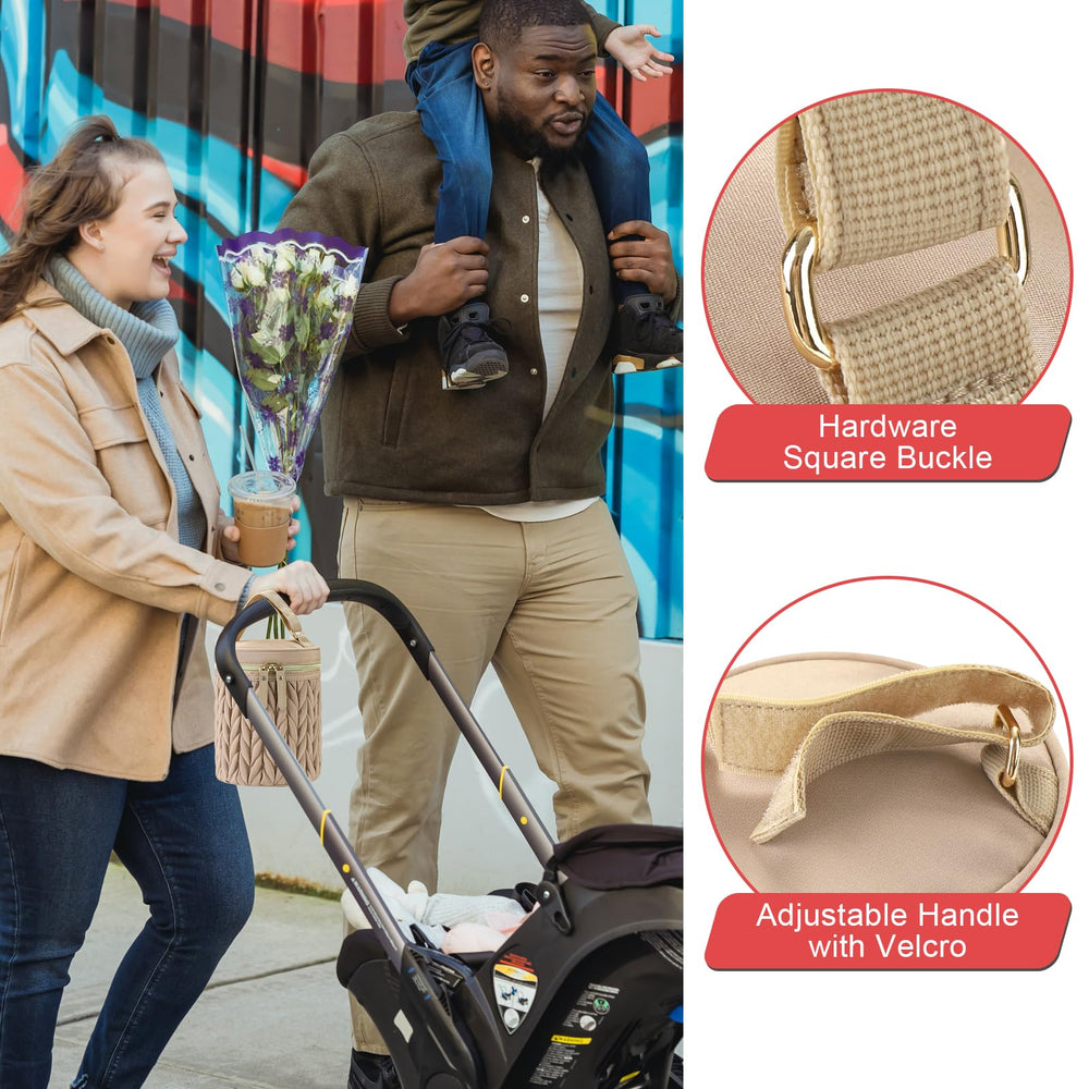 Accmor breastmilk cooler bag detachable buckle for stroller or car seat