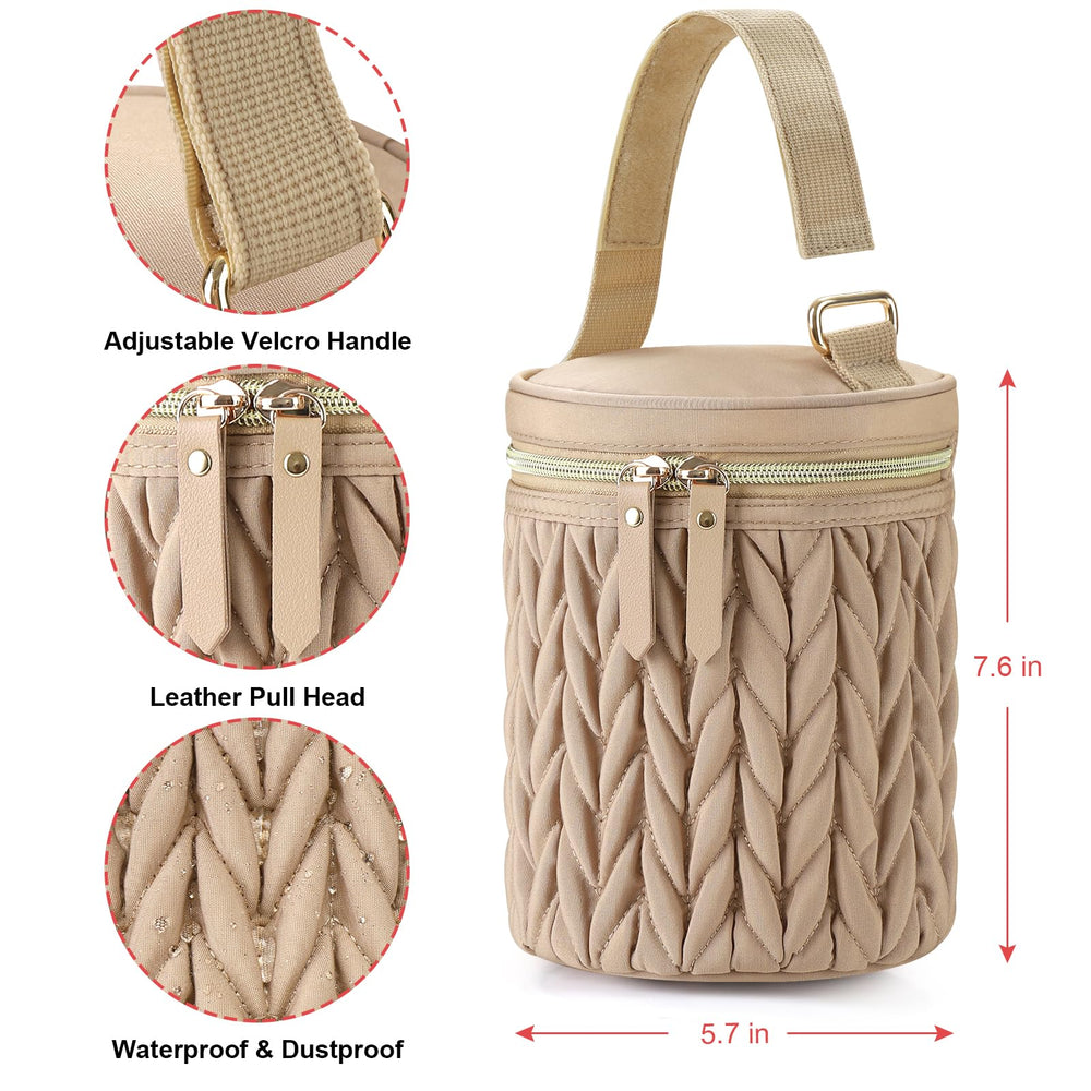 Accmor breastmilk cooler bag outer fabric is water resistant and durable