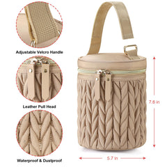 Accmor breastmilk cooler bag outer fabric is water resistant and durable