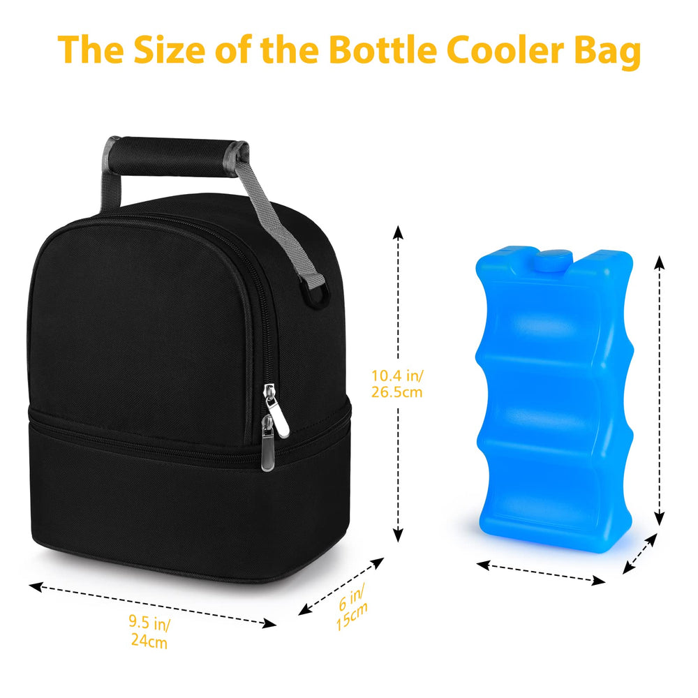 Accmor travel-ready cooler fits busy mom schedules for shopping trips.