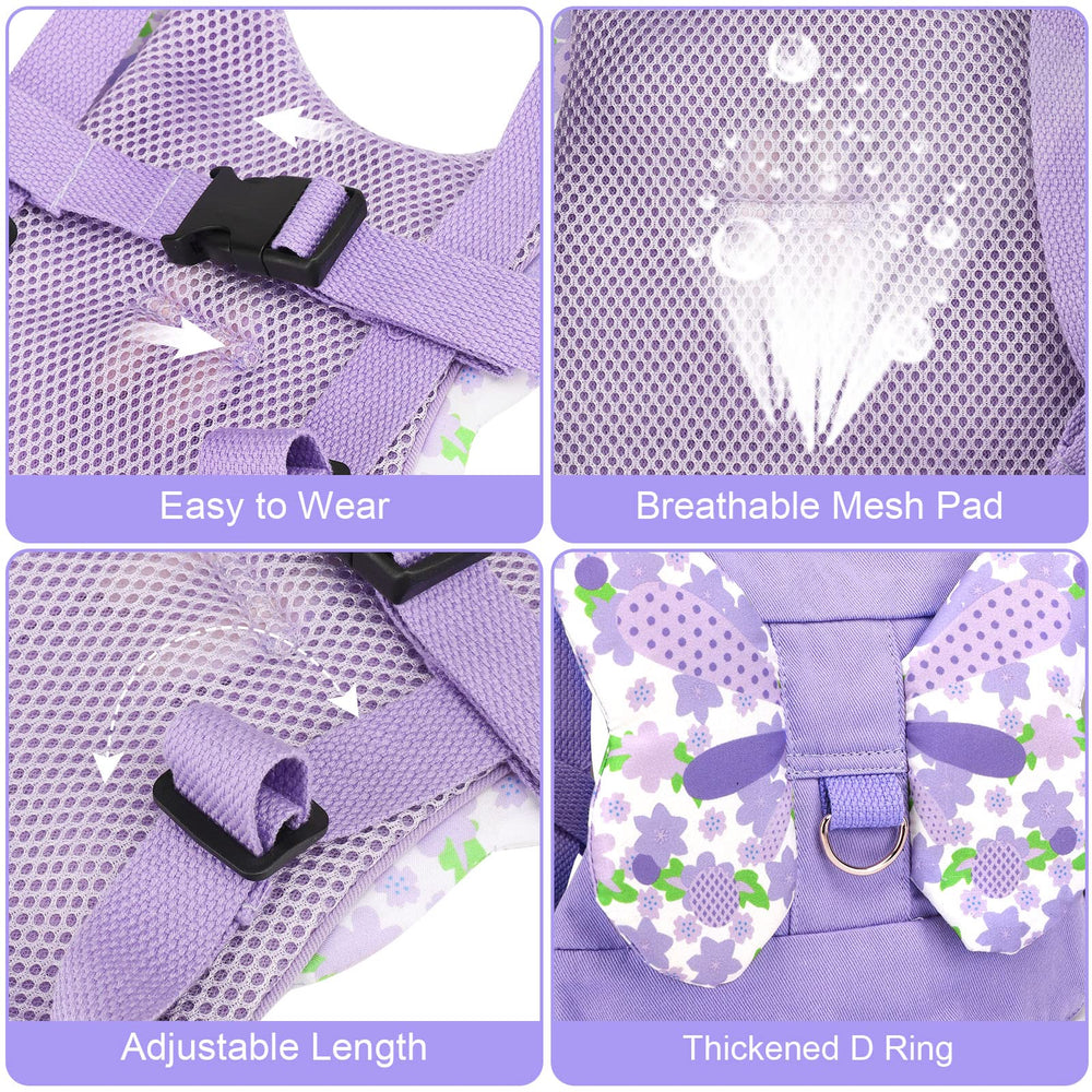 Accmor breathable mesh back panel keeps kid comfortable during long outings