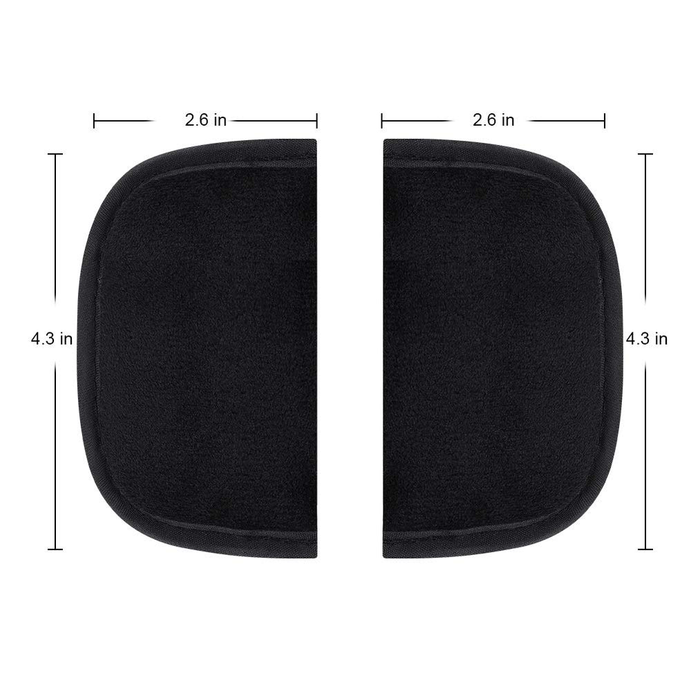 Accmor car seat strap pad easy-install in seconds for quick setup