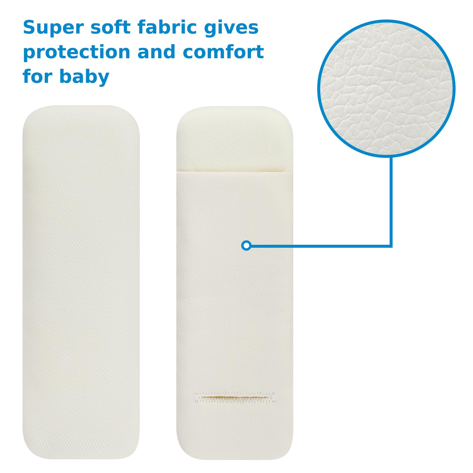 Accmor universal-fit design fits most car seats and belts.