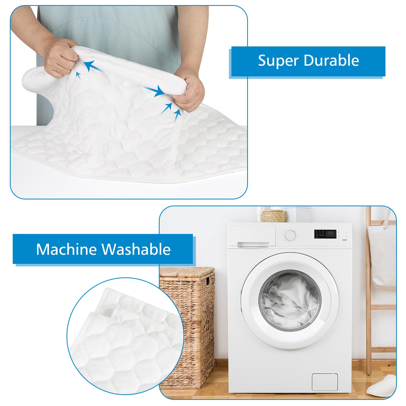 Accmor changing pad liner easy-clean design supports busy parents.