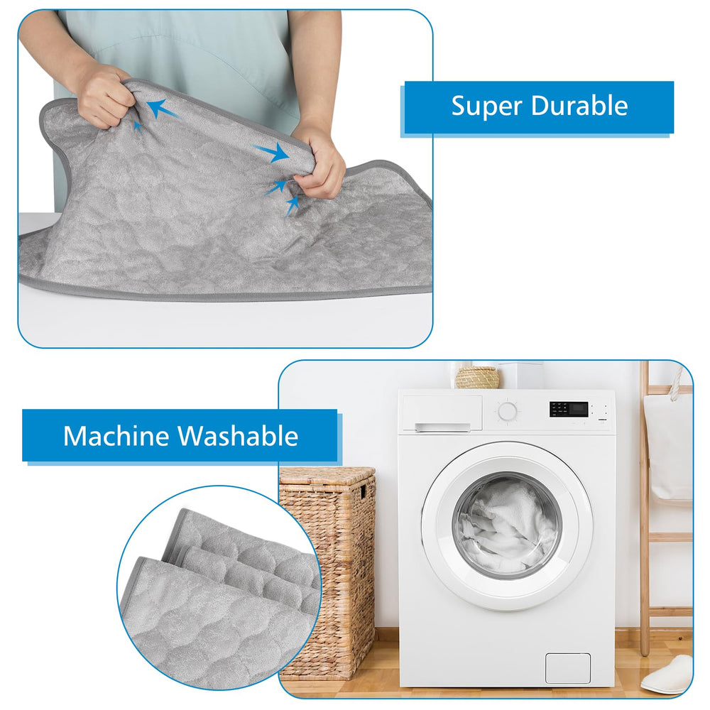 Accmor changing pad liner fits standard pads for versatile use at home or away.