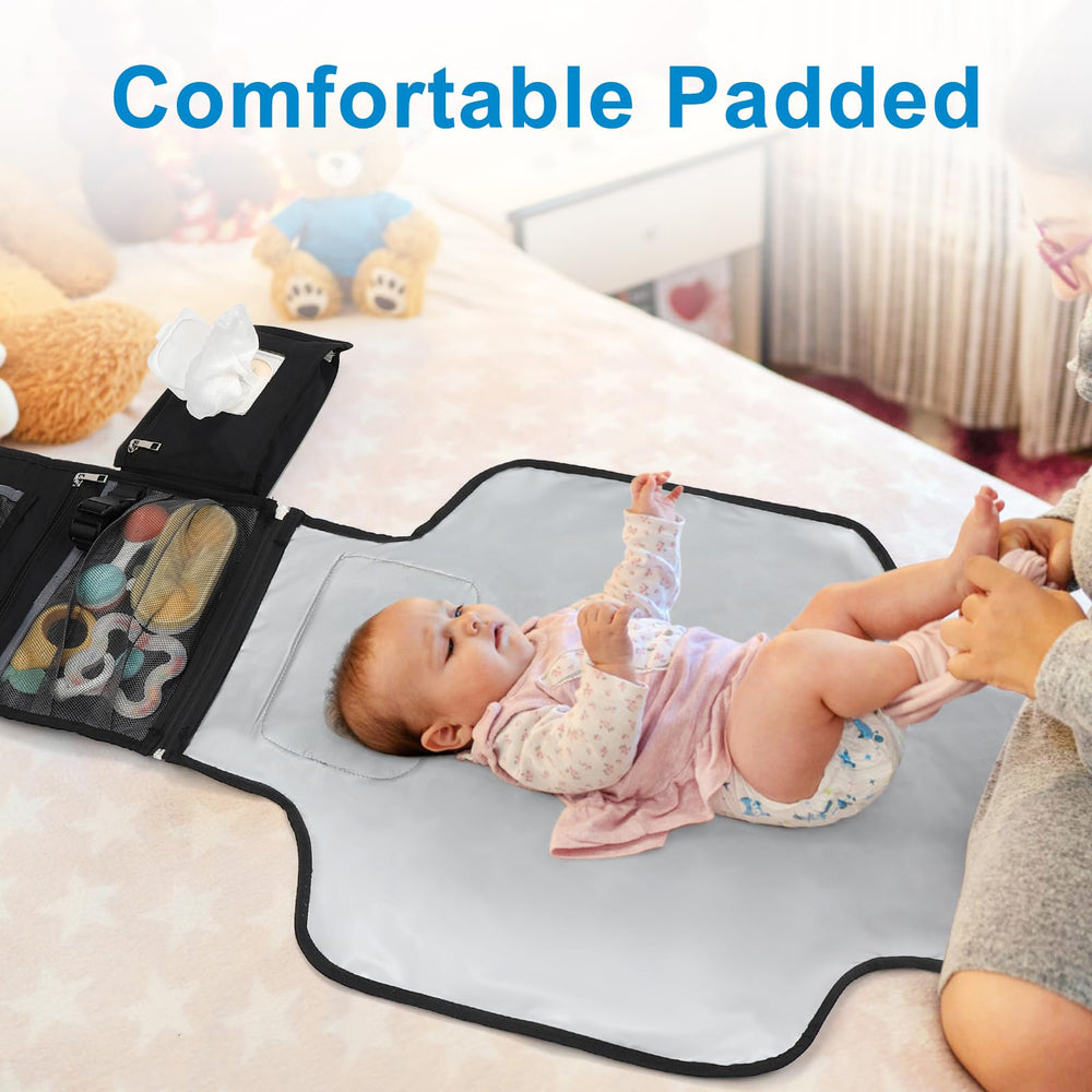 Accmor changing pad waterproof surface easy to wipe after spills