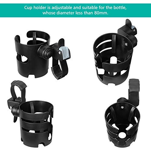 Accmor universal cup holder fits bottles up to 80mm for versatile use