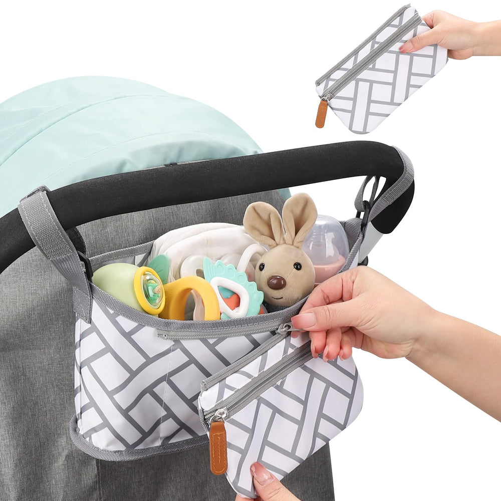 Detachable wristband pocket for quick essentials on the go