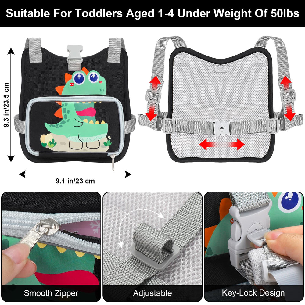 Accmor dinosaur-design backpack makes outdoor adventures exciting for kids.
