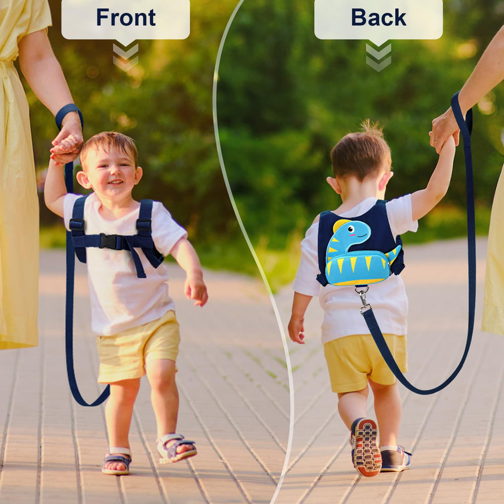 Accmor dinosaur hero image emphasizes friendly design for toddler confidence