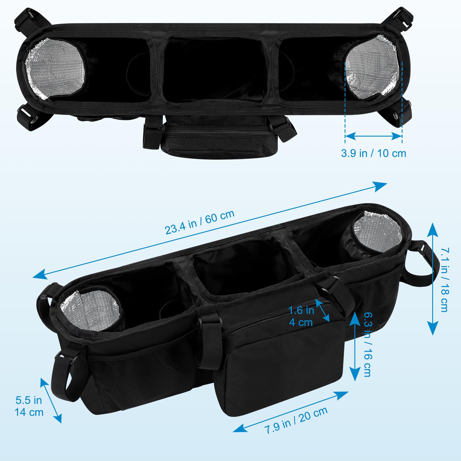Designed for popular models like BOB Duallie and Baby Jogger City Mini GT2.