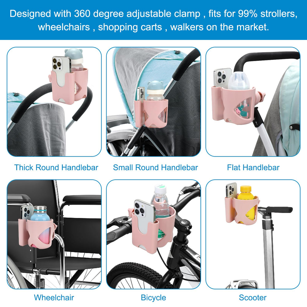 Accmor durable ABS construction stands up to daily stroller outings.