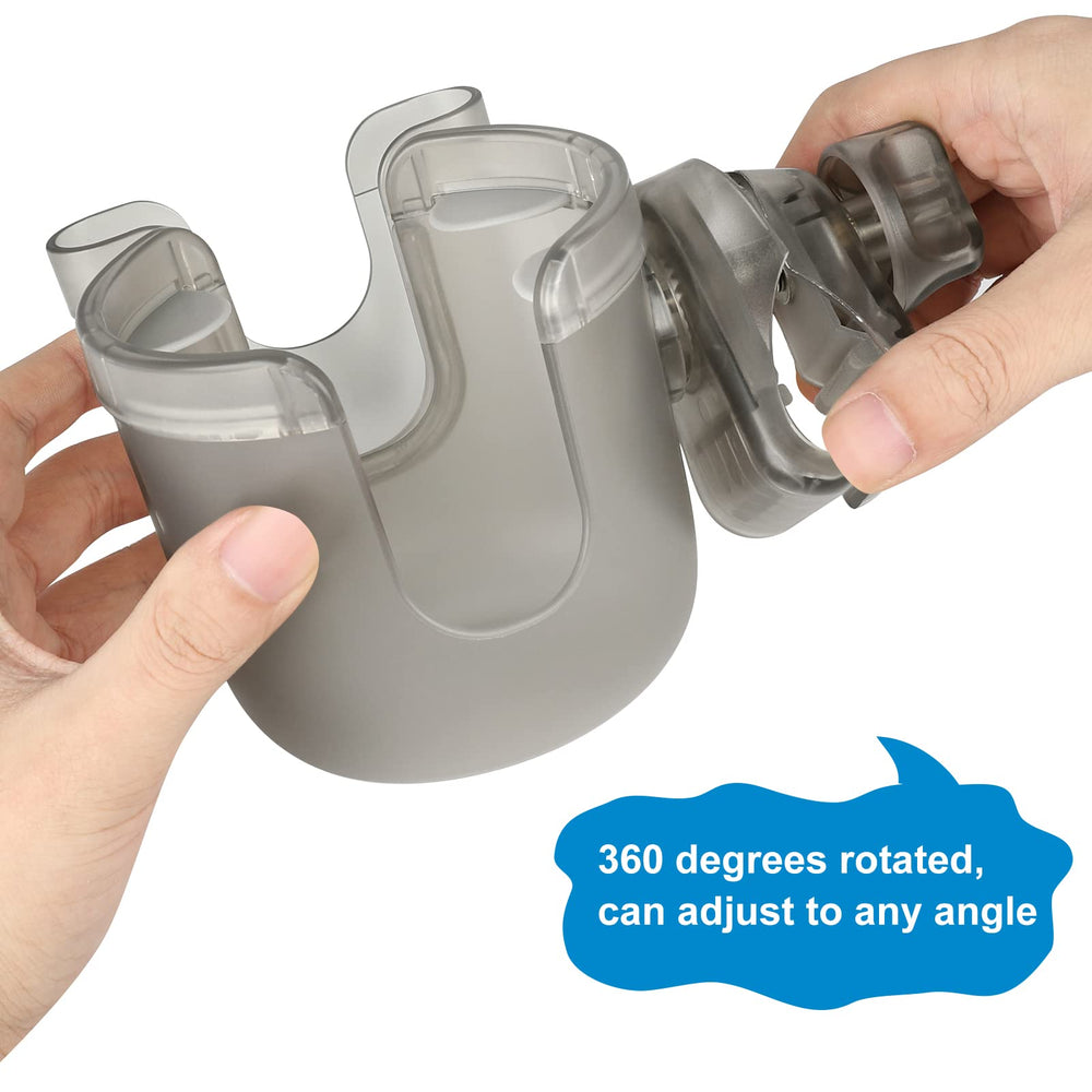 Accmor durable ABS plastic and slip-resistant rubber handle rough road conditions.