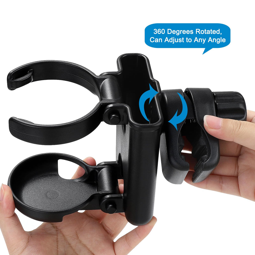 Accmor durable cup holder for outdoor use on beach chairs and golf carts.