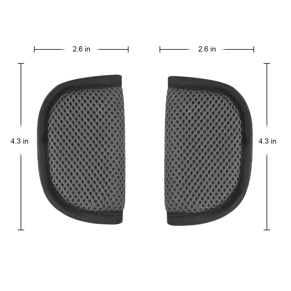 Accmor easy-clean strap covers ready for quick wipe-down and reuse.